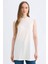 Siyah Regular Fit Bisiklet Yaka Kolsuz Basic Düz Tunik A8352AX24AU 1