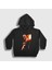 Unisex Çocuk Siyah Fire Guitar Buckethead Kapüşonlu Sweatshirt 1