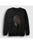 Unisex Siyah Momonga Anime Overlord Sweatshirt 1