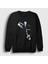 Unisex Siyah Ice Guitar Buckethead Sweatshirt 1