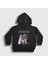 Unisex Çocuk Siyah Poster Tim Burton Film Beetlejuice Kapüşonlu Sweatshirt 1