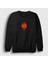 Unisex Siyah Ateş ve Su Oyun Fireboy Sevgili Sweatshirt 1
