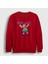 Unisex Kırmızı Happy Clarence Sweatshirt 1