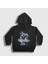 Unisex Çocuk Siyah Sweeden Hail To The King Hammerfall Kapüşonlu Sweatshirt 1