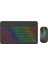 Reeder M7S 7" Uyumlu Kablosuz Bluetooth Şarjlı Rgp 7 Renk Işıklı Klavye Mouse Seti 1