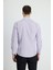 Uzun Kol Slim Fit Dar Kesim Çizgili Pamuklu Kolay Ütülenebilir Gömlek 2