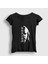 Kadın Siyah Varg Vikernes Burzum T-Shirt 1