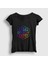 Kadın Siyah Logo A Head Full Of Dreams Coldplay T-Shirt 1
