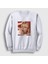 Unisex Beyaz Poster Sabrina Carpenter Sweatshirt 1
