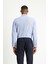 Uzun Kol Slim Fit Dar Kesim Klasik Desenli Pamuklu Kolay Ütülenebilir Gömlek 4