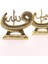 Biblo Orta Boy 17 cm Vavlı Lafız 2'li Gold Allah Muhammed Polyester Üzerine Metal Kaplama Biblo 4