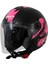 Sw 715 Pink Matt Black Yarım Kask 2
