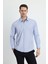 Uzun Kol Slim Fit Dar Kesim Ekose Pamuklu Kolay Ütülenebilir Gömlek 2