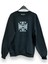Rkek Siyah Regular Choppers Baskılı 0 Yaka 3 Iplik Sweatshirt 2