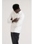 Gömlek Yaka Hafif Armürlü Slimfit Uzun Kol Sweatshirt 2