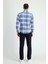 Slim Fit Dar Kesim Likralı Klasik Kuşgözü Kumaş Pantolon 3
