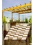 2x4.2 Metre Pergola Battı Çıktı Gölgelik Oxford Kumaş 1