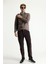 Slim Fit Dar Kesim Likralı Kadife Pantolon 2