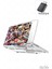 MacBook Pro 14 A3401 A3185 A3112 A2992 A2918 A2779 A2442 Uyumlu Japon-5 Hd Ultra Msoft Anime Mozaik 1