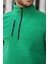 Yarım Fermuar Polar Benetton Yeşili 3