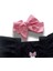 Kız Çocuk Pembe Siyah Miki Mause Figürlü Pileli Salopet Bandana Çorap Set-6-9 Aydan 5 Yaşa Kadar 4