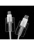 Şeffaf Silikon Kablo Koruyucu Type-C Lightning Apple iPhone Samsung Xiaomi Uyumlu 2 Adet 3