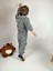 Ayıcık Nakış Detaylı Kapüşonlu Peluş Welsoft Kız Erkek Unisex Çocuk 2'li Eşofman Takımı 3