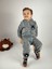 Ayıcık Nakış Detaylı Kapüşonlu Peluş Welsoft Kız Erkek Unisex Çocuk 2'li Eşofman Takımı 1