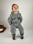 Ayıcık Nakış Detaylı Kapüşonlu Peluş Welsoft Kız Erkek Unisex Çocuk 2'li Eşofman Takımı 4