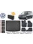 Volkswagen Caddy 2008 Model Bagaj Havuzu+Paspas Seti Profesyonel Serisi Hediyeli 1