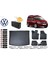 Volkswagen Caddy 2020 Model Bagaj Havuzu+Paspas Seti Profesyonel Serisi Hediyeli 1