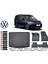 Volkswagen Caddy 2024 Model Bagaj Havuzu Araca Özel Siyah Ekstra Havuzlu Paspas Takımı 1