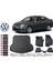 Volkswagen Jetta 2009 Model Bagaj Havuzu Araca Özel Siyah Ekstra Havuzlu Paspas Takımı 1
