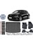 Volkswagen Scirocco 2010 Model Bagaj Havuzu Araca Özel Siyah Ekstra Havuzlu Paspas Takımı 1