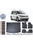 Volkswagen Caddy 2012 Model Bagaj Havuzu Araca Özel Siyah Ekstra Havuzlu Paspas Takımı 1