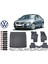 Volkswagen Passat B6 2006 Model Bagaj Havuzu Araca Özel Siyah Extra Havuzlu Paspas Takımı 1
