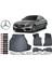 Mercedes C Serisi W205 2021 Model Plastik Bagaj Havuzu Araca Özel Siyah Extra Havuzlu Paspas Takımı 1