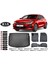 Kia Rio Hatchback 2020 Model Bagaj Havuzu Araca Özel Siyah Ekstra Havuzlu Paspas Takımı 1