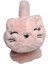Spteks Kitti Kız Çocuk Pudra Renk Kedi Figürlü Kışlık Peluş Kulaklık 1