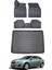 Chevrolet Cruze Hatchback 2016 Model Bagaj Havuzu Araca Özel Siyah Paspas Takımı 1