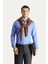 Uzun Kol Slim Fit Dar Kesim Non Iron Saten Pamuklu Gömlek 1