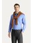 Uzun Kol Slim Fit Dar Kesim Non Iron Saten Pamuklu Gömlek 2