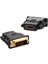 24+1 Pin Gold DVI Erkek HDMI Dişi Çevirici Jack 1