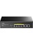 FS1006P 6 Port 10/100 Yönetilemez Desktop (4 Port Poe+) 60W (Tek Portta 30W Desteği) Switch 1