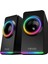MD-182 2.0 3W*2 Siyah Rgb USB + 3.5mm USB 5V Speaker 1