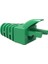 Trklink Pvc RJ45 Boots Konnektör Yeşil Jack Kılıfı 50 'li Paket 1