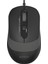 A4 Tech FM10 1600DPI Gri USB Optik Mouse 1