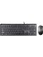 A4 Tech KR-9276 Q USB Fn Multimedya Klavye+Optik Kablolu Mouse Set 1