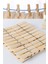 Bambu Mandal, Ahşap Mandal, Tahta Mandal,kaliteli Mandalı, Çamaşır Mandalı 144 Adet 5