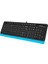 A4 Tech FK10 USB Kablolu Q Multimedia Klavye Mavi 1